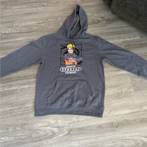 Gray Naruto Uzumaki Hoodie